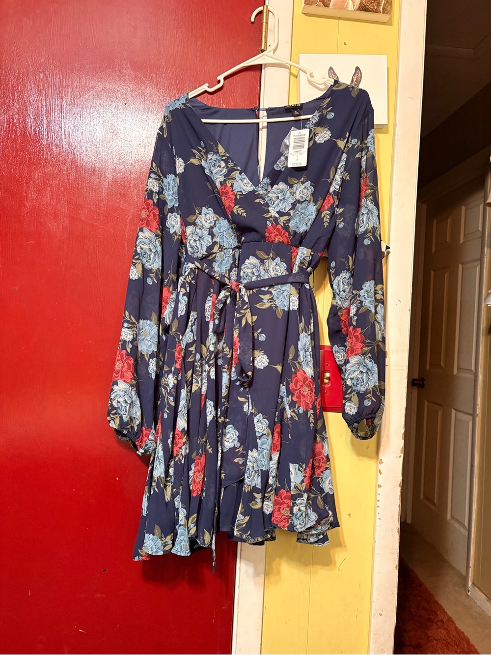 Torrid short chiffon dress